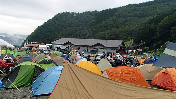 白馬のキャンプ場